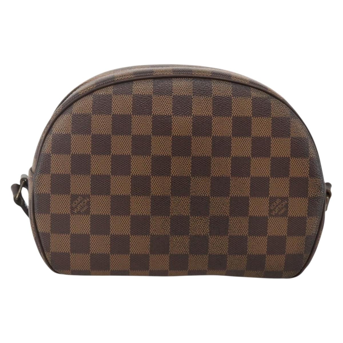 LOUIS VUITTON Damier Ebene Blois Shoulder Bag SPO N48095 LV Auth BAZ671