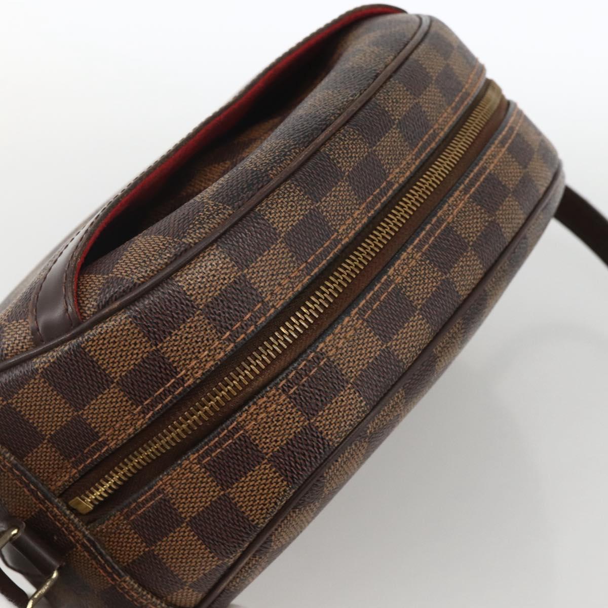LOUIS VUITTON Damier Ebene Blois Shoulder Bag SPO N48095 LV Auth BAZ671