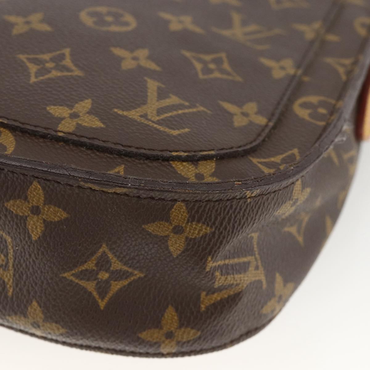 LOUIS VUITTON Monogram Saint Cloud GM Shoulder Bag M51242 LV Auth BAZ677
