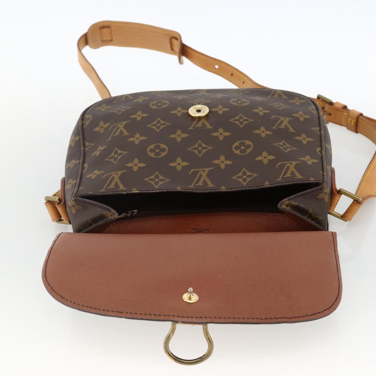 LOUIS VUITTON Monogram Saint Cloud GM Shoulder Bag M51242 LV Auth BAZ677