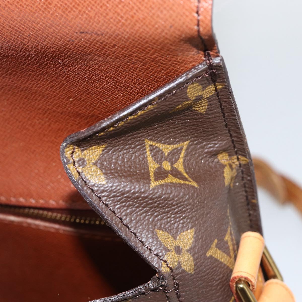 LOUIS VUITTON Monogram Saint Cloud GM Shoulder Bag M51242 LV Auth BAZ677