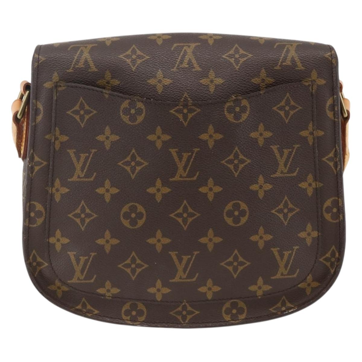 LOUIS VUITTON Monogram Saint Cloud GM Shoulder Bag M51242 LV Auth BAZ677