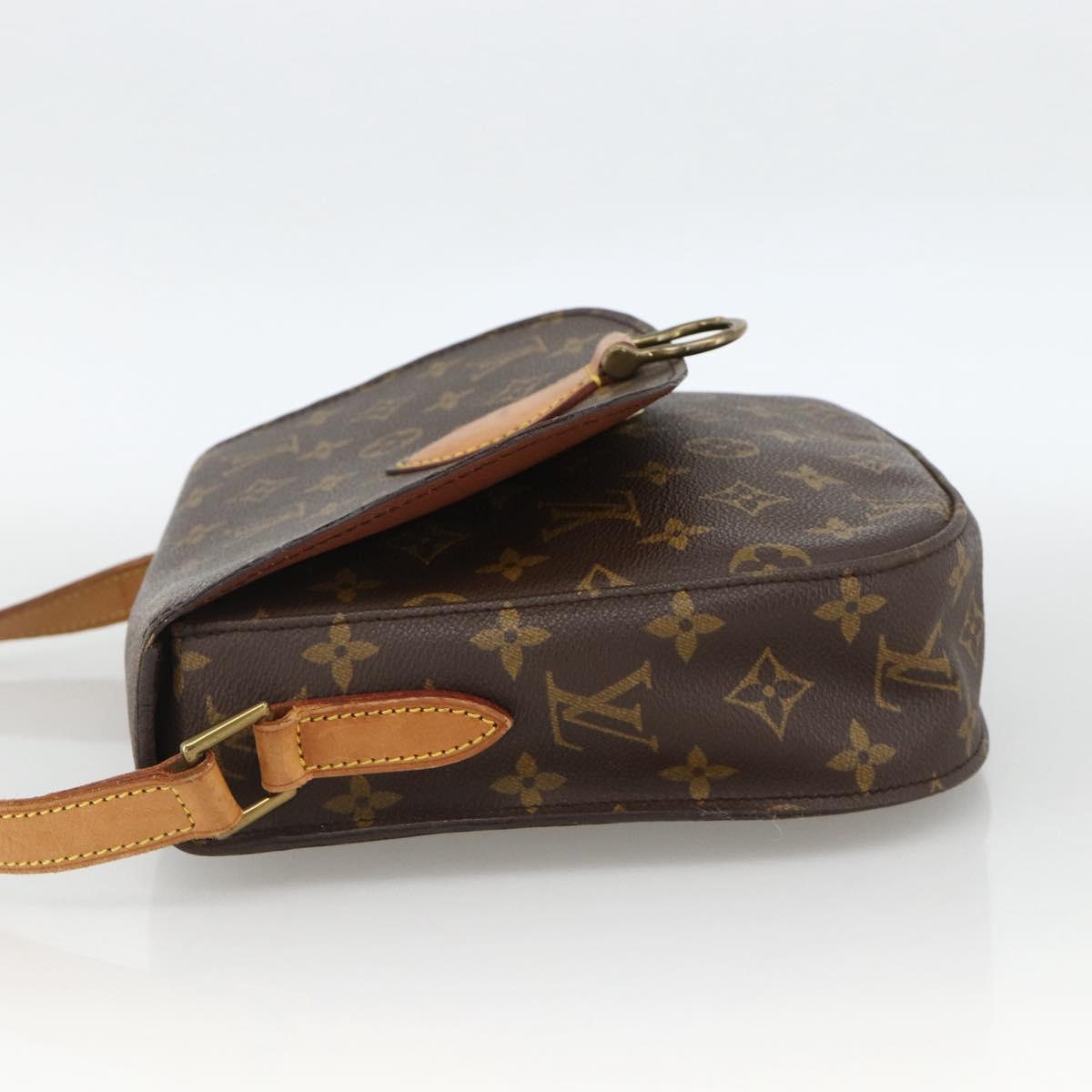 LOUIS VUITTON Monogram Saint Cloud GM Shoulder Bag M51242 LV Auth BAZ677