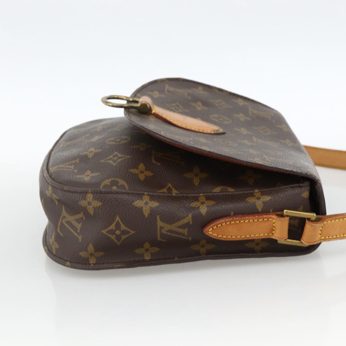 LOUIS VUITTON Monogram Saint Cloud GM Shoulder Bag M51242 LV Auth BAZ677