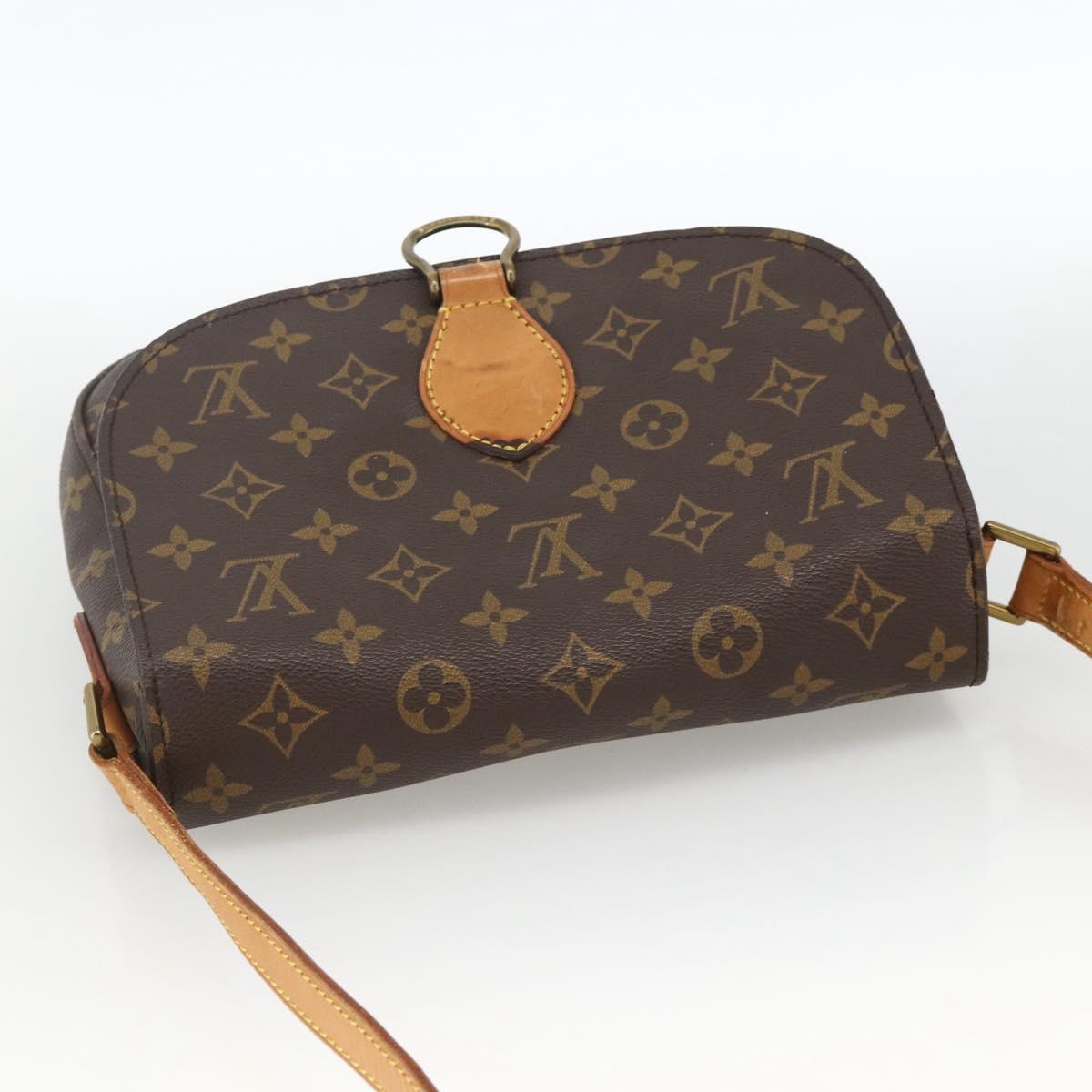LOUIS VUITTON Monogram Saint Cloud GM Shoulder Bag M51242 LV Auth BAZ677