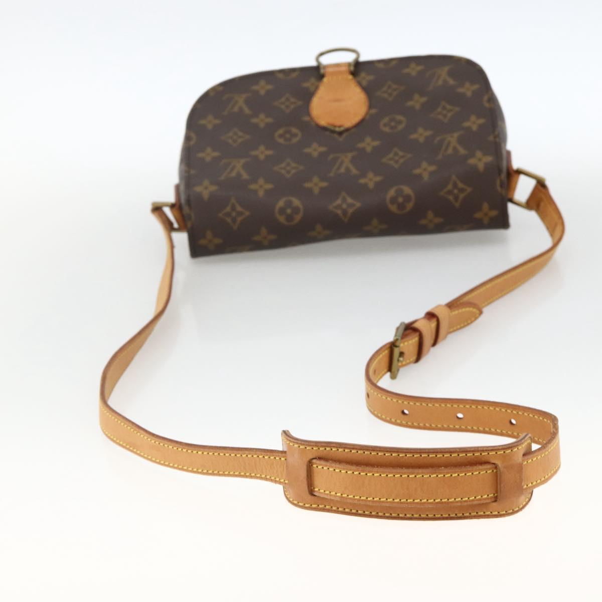 LOUIS VUITTON Monogram Saint Cloud GM Shoulder Bag M51242 LV Auth BAZ677