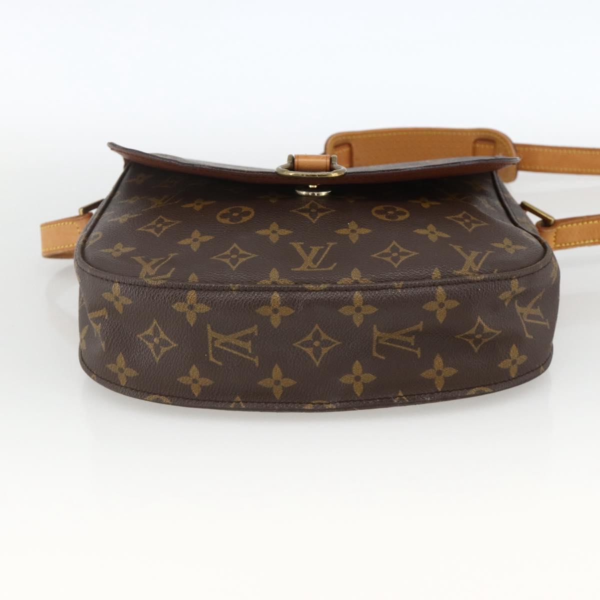 LOUIS VUITTON Monogram Saint Cloud GM Shoulder Bag M51242 LV Auth BAZ677