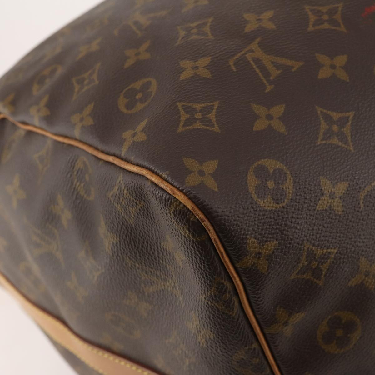 LOUIS VUITTON Monogram Keepall Bandouliere 60 Boston Bag M41412 LV Auth BAZ679A