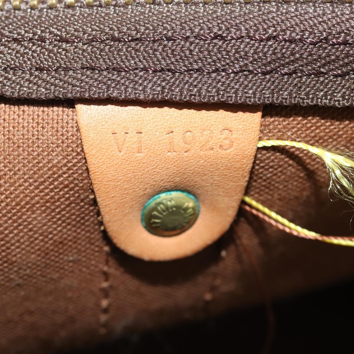 LOUIS VUITTON Monogram Keepall Bandouliere 60 Boston Bag M41412 LV Auth BAZ679A