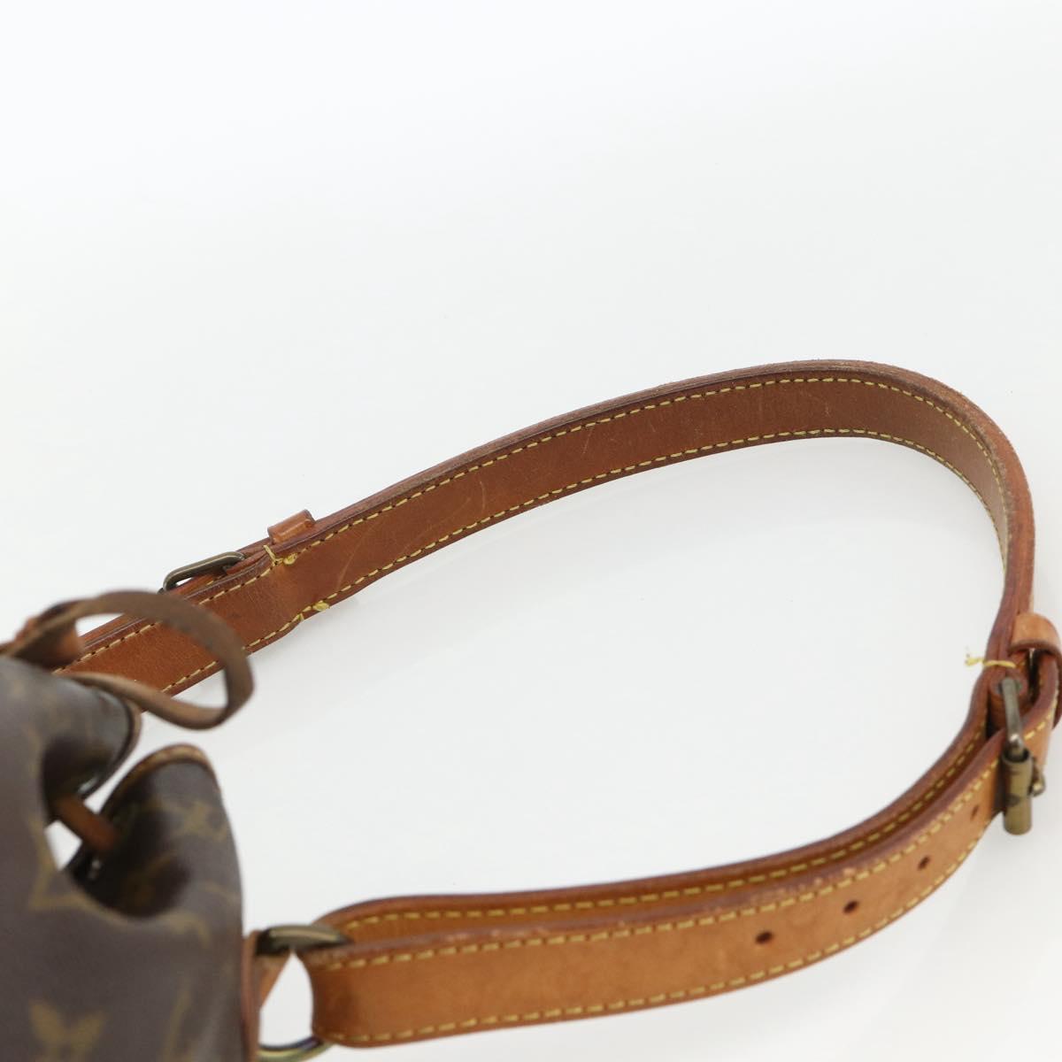 LOUIS VUITTON Monogram Petit Noe Shoulder Bag M42226 LV Auth BAZ680A