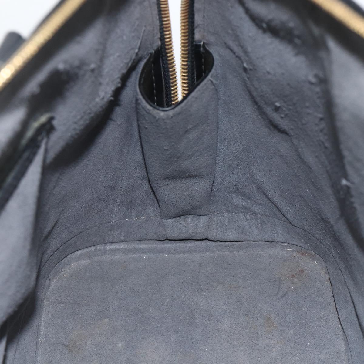 LOUIS VUITTON Epi Alma Hand Bag Noir Black M52142 LV Auth BAZ687A
