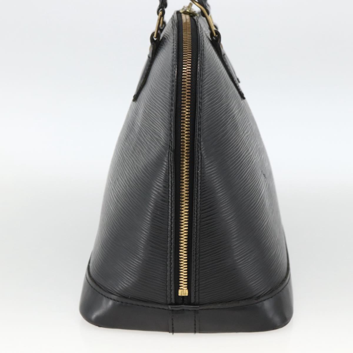 LOUIS VUITTON Epi Alma Hand Bag Noir Black M52142 LV Auth BAZ687A