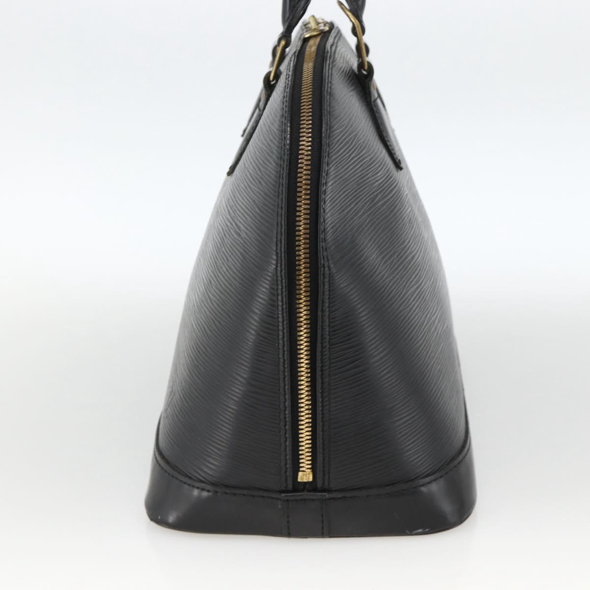 LOUIS VUITTON Epi Alma Hand Bag Noir Black M52142 LV Auth BAZ687A