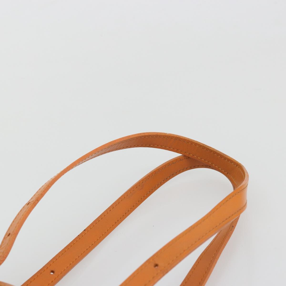 LOUIS VUITTON Epi Bucket PM Shoulder Bag Orange Mandarin M5899H LV Auth BAZ712A