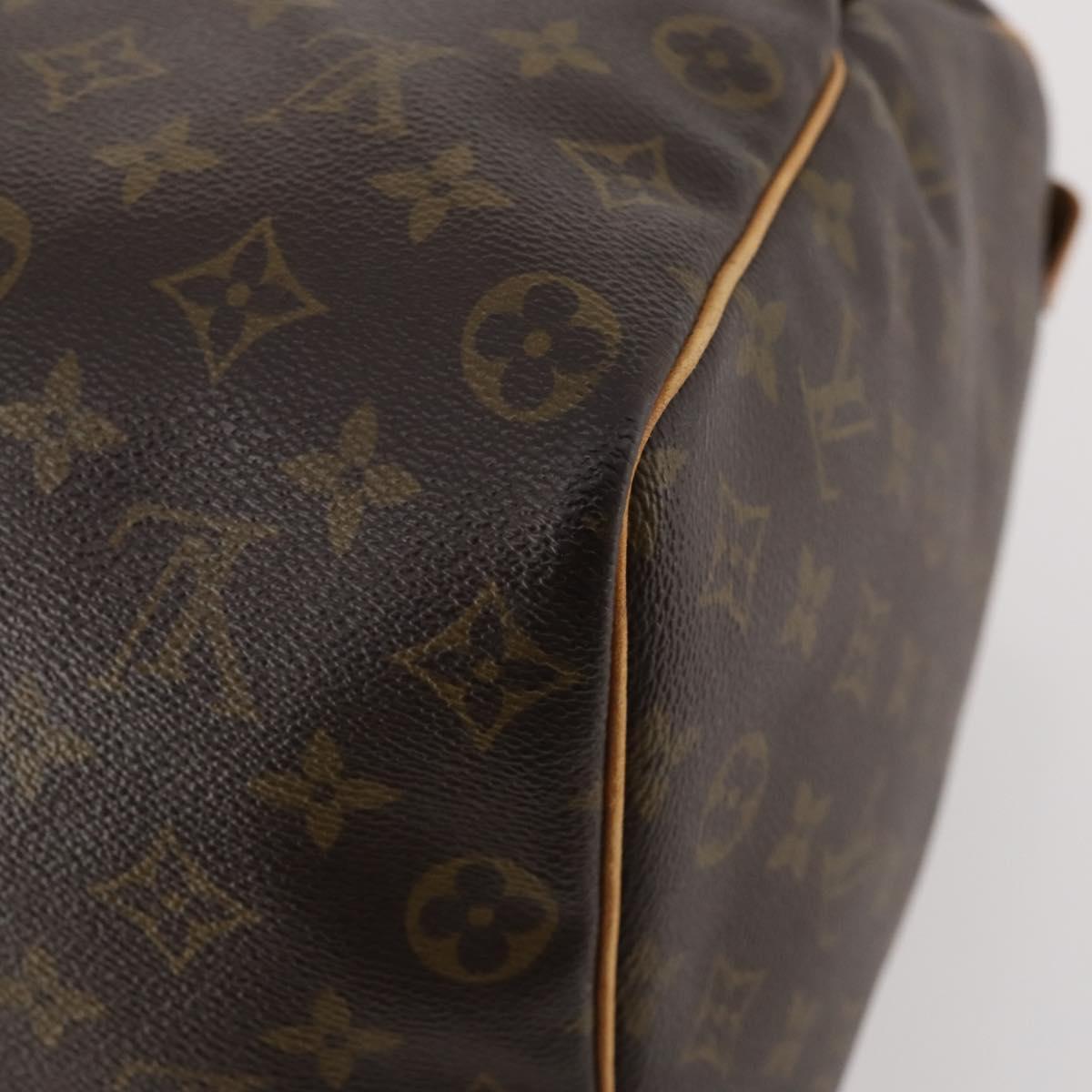 LOUIS VUITTON Monogram Keepall 50 Boston Bag M41426 LV Auth BAZ723A