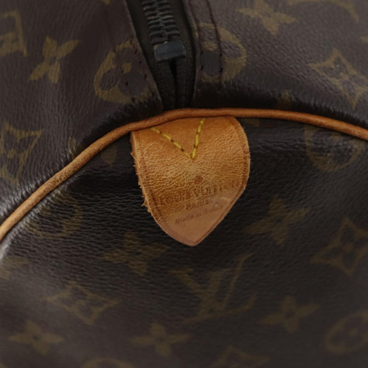 LOUIS VUITTON Monogram Keepall 50 Boston Bag M41426 LV Auth BAZ723A