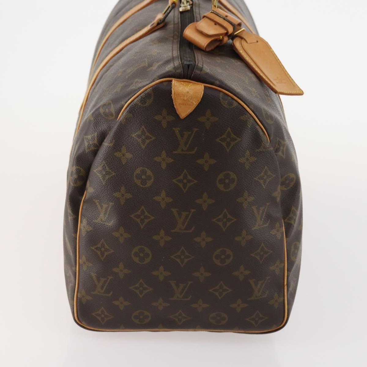 LOUIS VUITTON Monogram Keepall 50 Boston Bag M41426 LV Auth BAZ723A