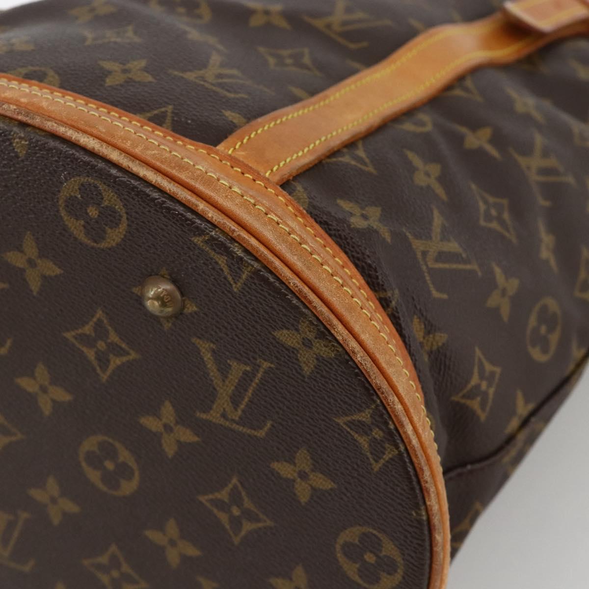 LOUIS VUITTON Monogram Bucket GM Shoulder Bag M42236 LV Auth BAZ725