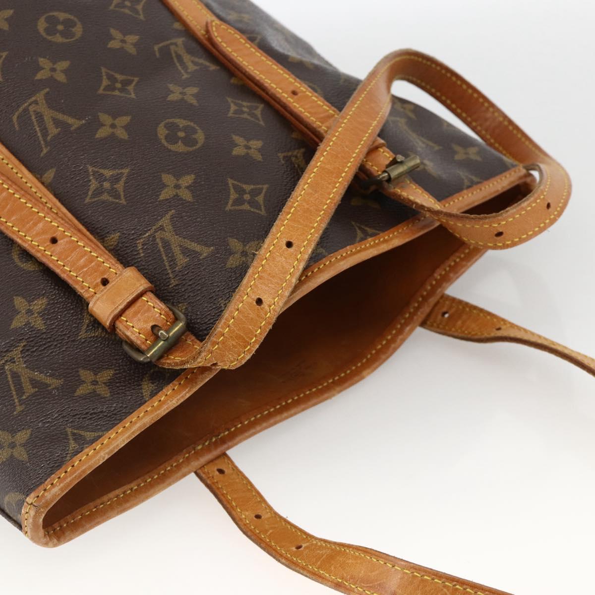 LOUIS VUITTON Monogram Bucket GM Shoulder Bag M42236 LV Auth BAZ725