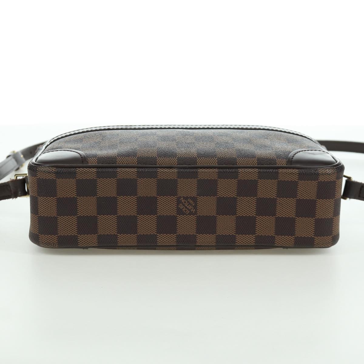 LOUIS VUITTON Damier Ebene Trocadero 27 Shoulder Bag SPO N48085 LV Auth BAZ735A