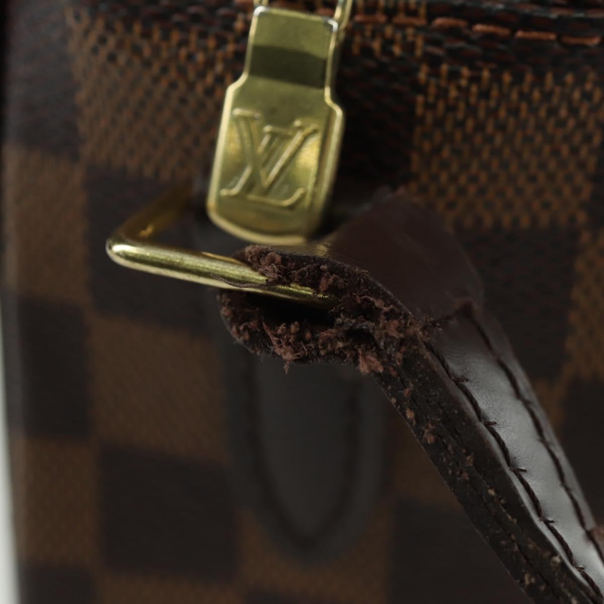 LOUIS VUITTON Damier Ebene Trocadero 27 Shoulder Bag SPO N48085 LV Auth BAZ735A