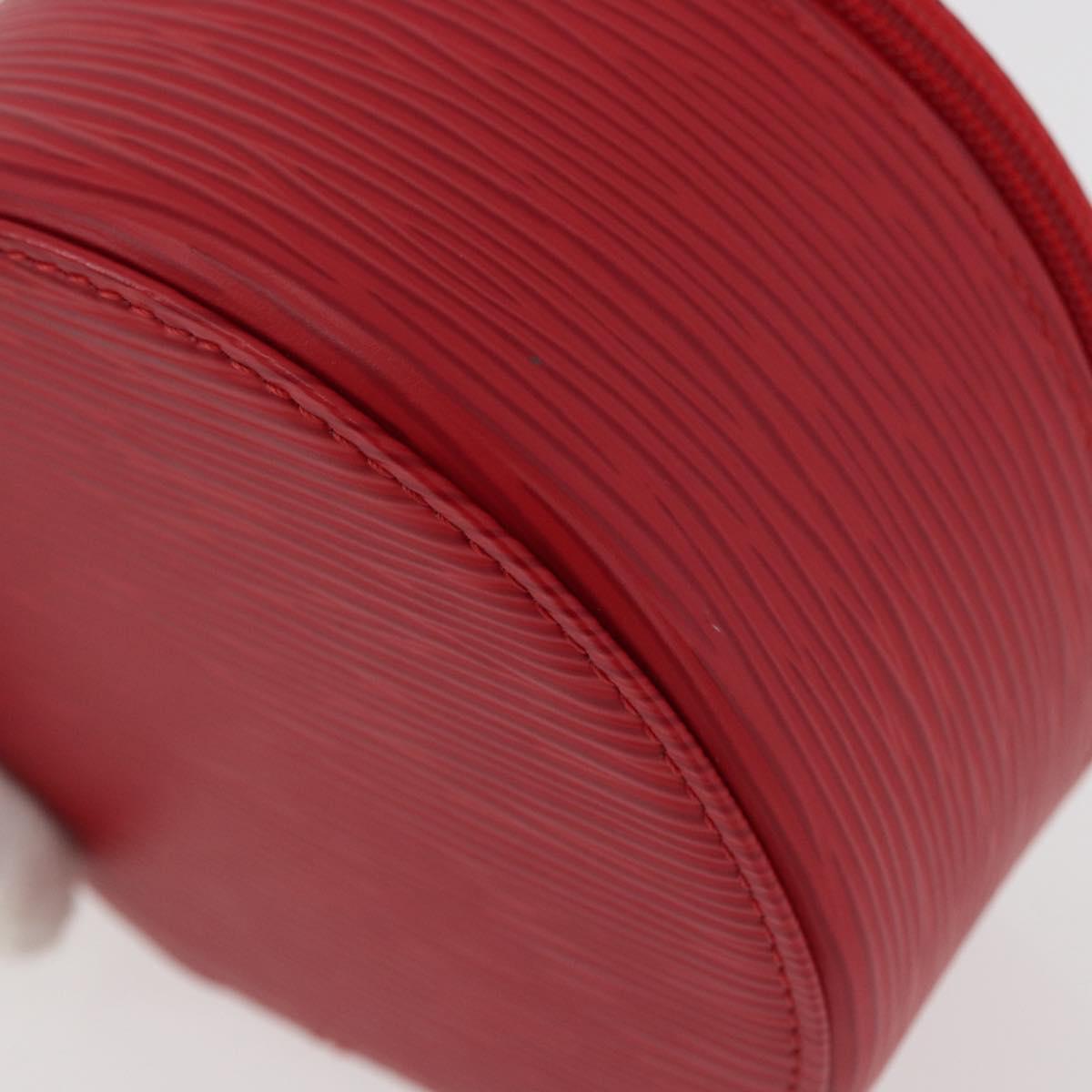 LOUIS VUITTON Epi Ecrin Bijoux 12 Jewelry Box Red M48207 LV Auth BAZ736A