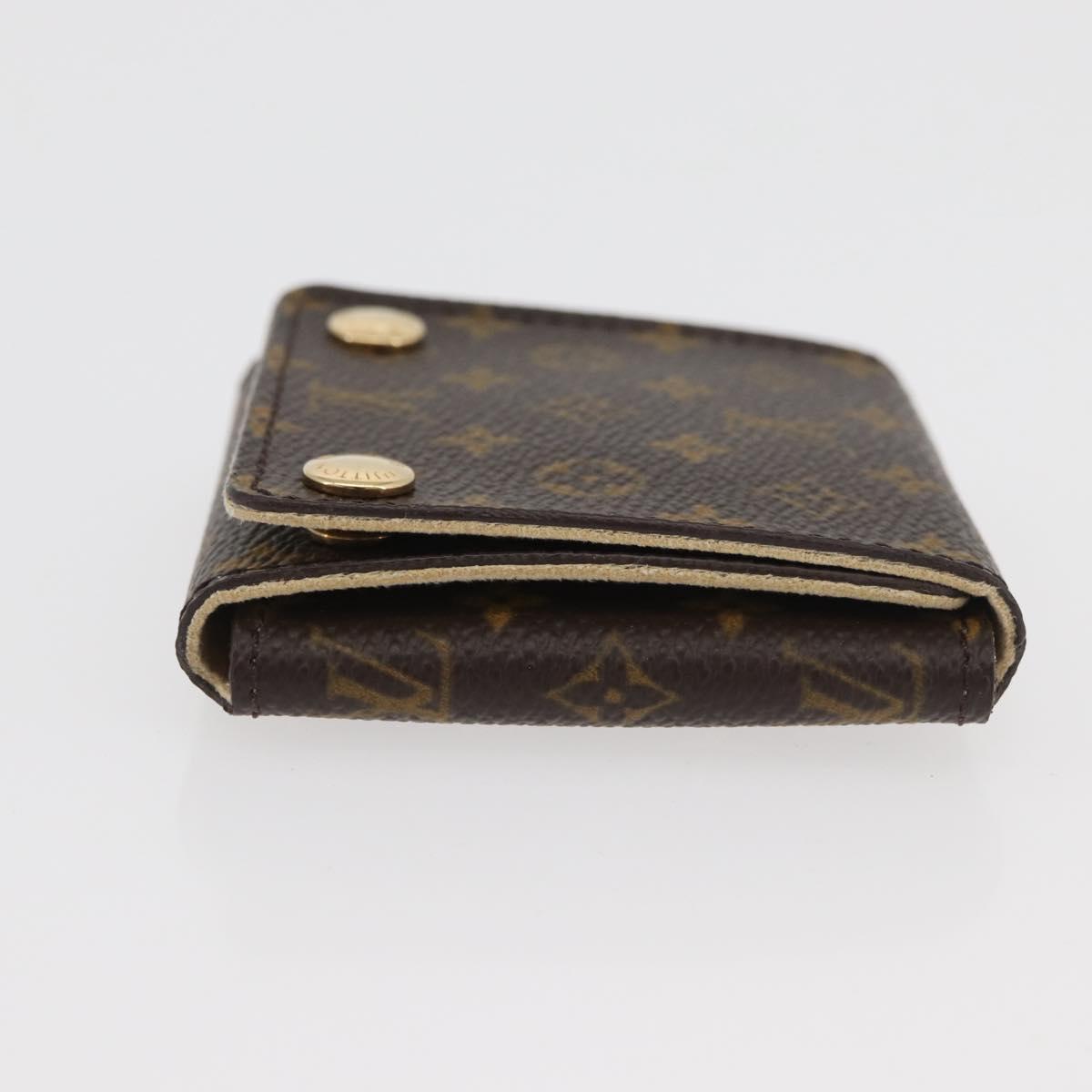 LOUIS VUITTON Monogram Jewelry case Jewelry Box LV Auth BAZ752A