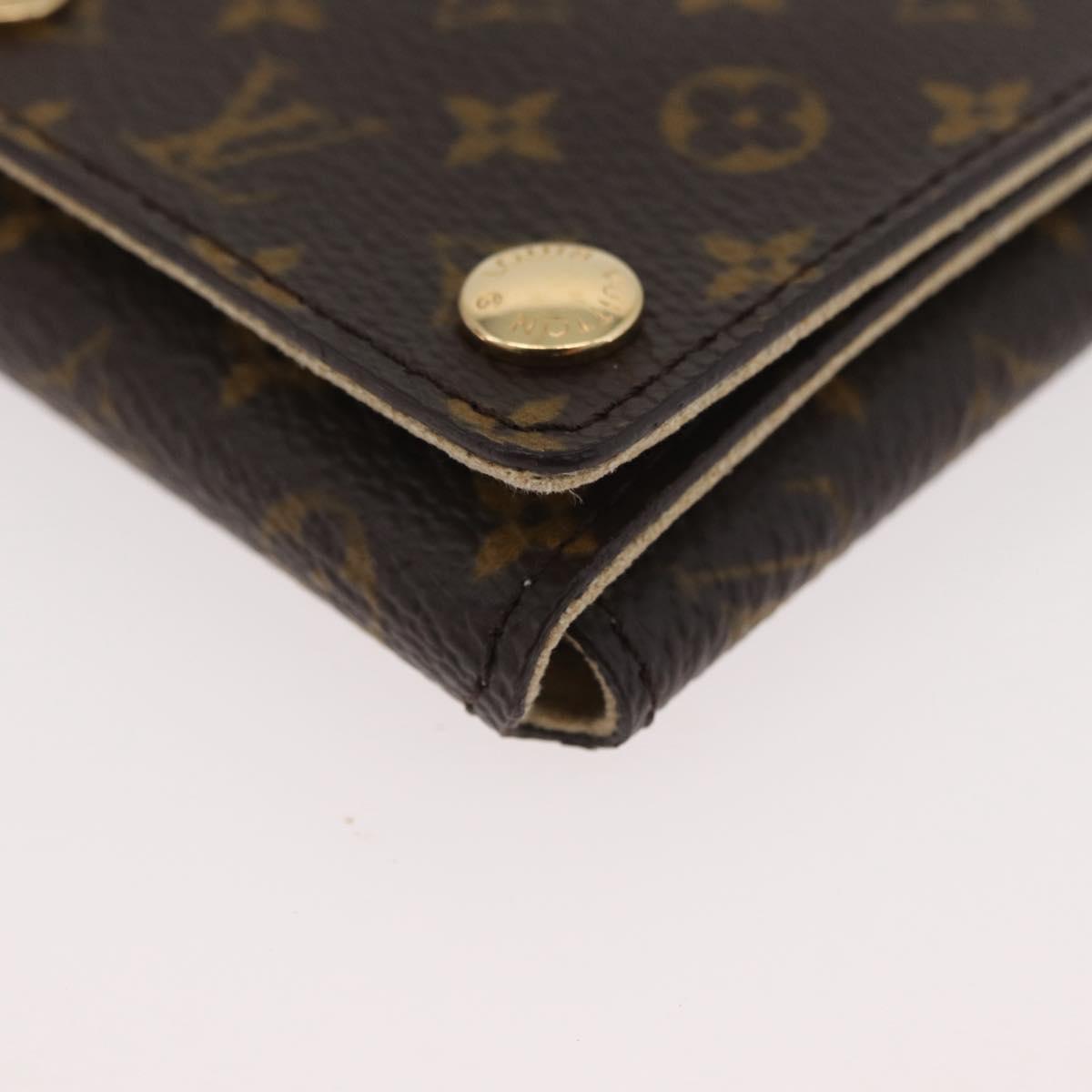 LOUIS VUITTON Monogram Jewelry case Jewelry Box LV Auth BAZ752A