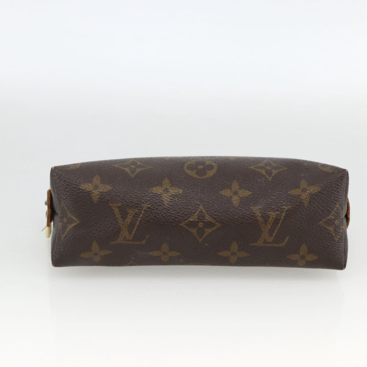 LOUIS VUITTON Monogram Pochette Cosmetic PM Pouch M43998 LV Auth BAZ755