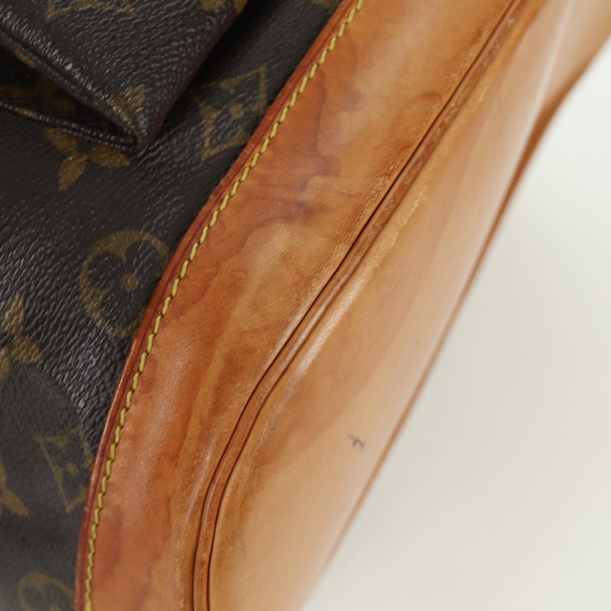 LOUIS VUITTON Monogram Montsouris GM Backpack M51135 LV Auth BAZ774A
