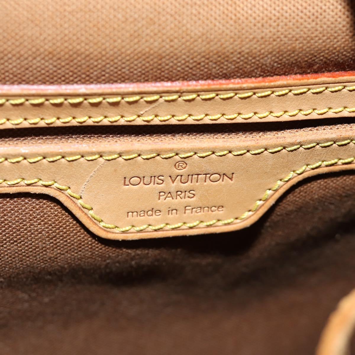 LOUIS VUITTON Monogram Montsouris GM Backpack M51135 LV Auth BAZ774A