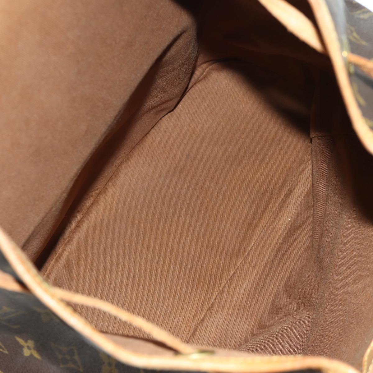 LOUIS VUITTON Monogram Montsouris GM Backpack M51135 LV Auth BAZ774A