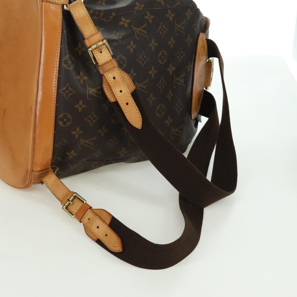 LOUIS VUITTON Monogram Montsouris GM Backpack M51135 LV Auth BAZ774A