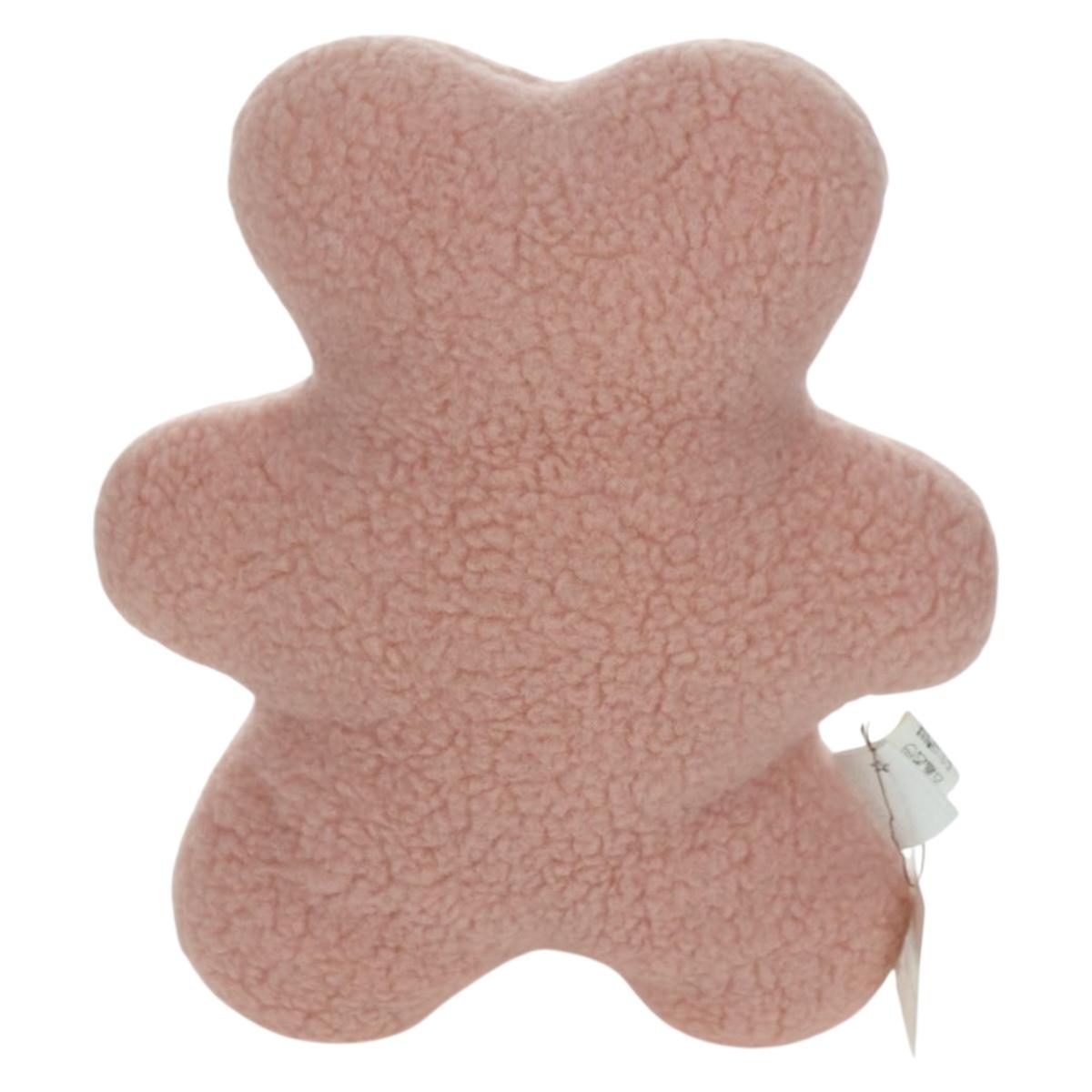 HERMES Baby Rattle 2 Set Wool Pink Auth BAZ824M