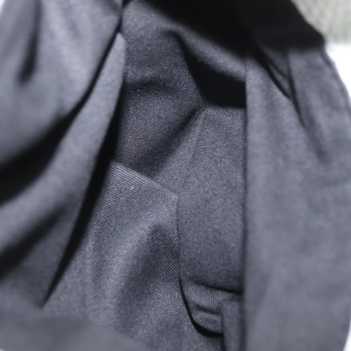 LOUIS VUITTON Puppet Baseball Jacket Wool Black 1A8PML LV Auth BAZ826SM