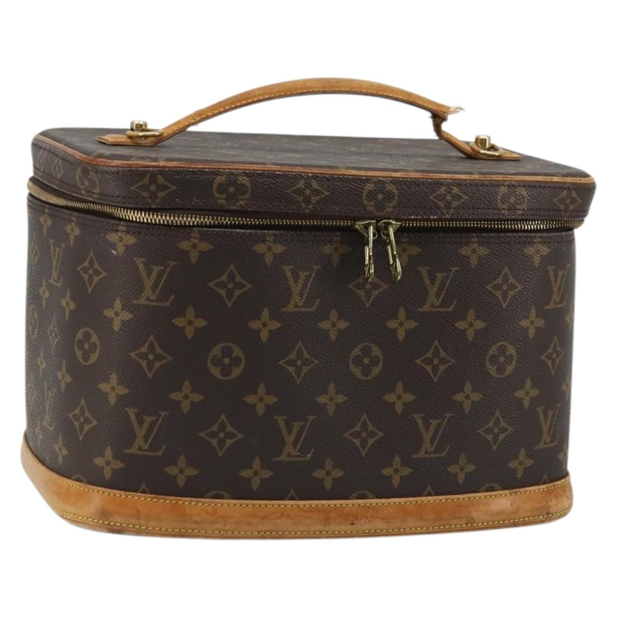 LOUIS VUITTON Monogram Nice Hand Bag M47280 LV Auth BAZ847