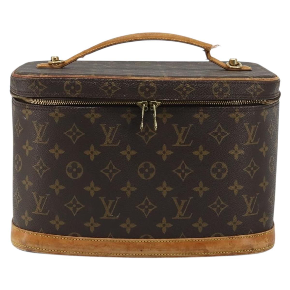 LOUIS VUITTON Monogram Nice Hand Bag M47280 LV Auth BAZ847