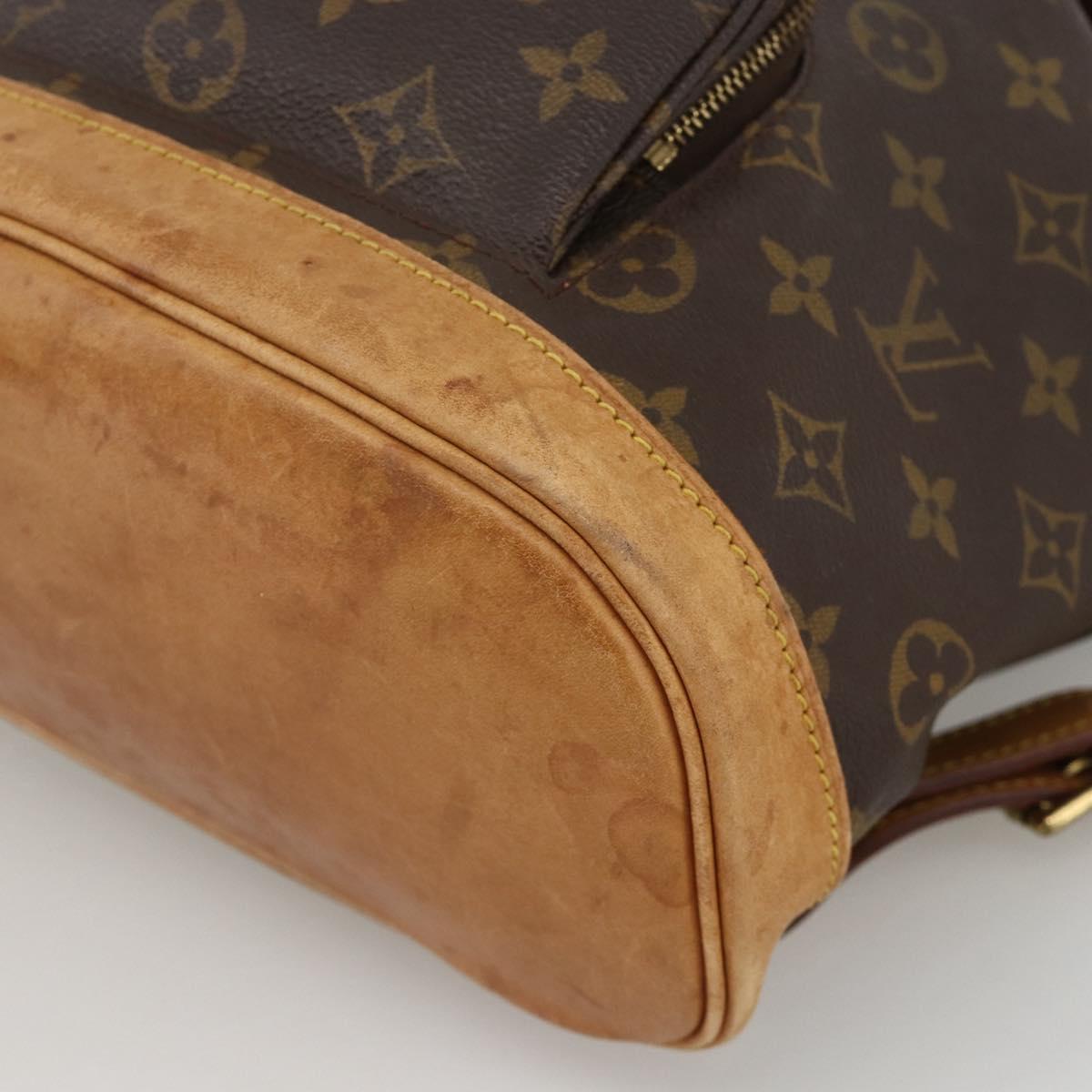 LOUIS VUITTON Monogram Montsouris MM Backpack M51136 LV Auth BAZ851