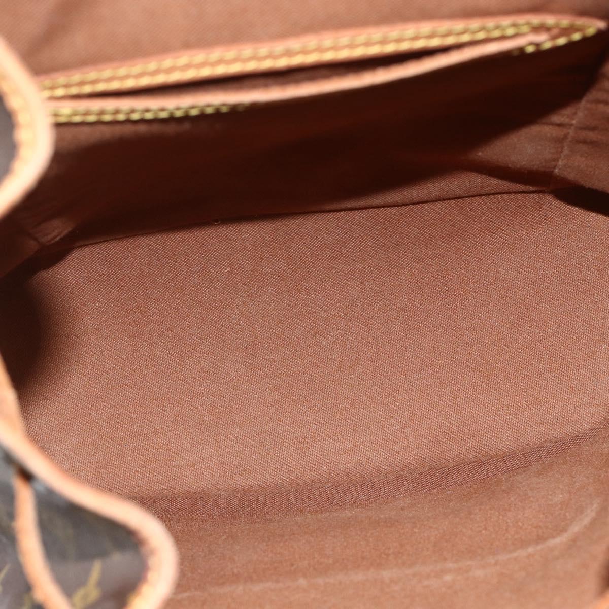 LOUIS VUITTON Monogram Montsouris MM Backpack M51136 LV Auth BAZ851