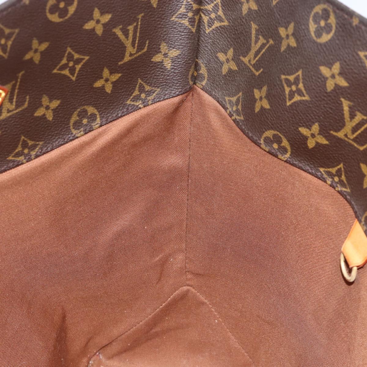 LOUIS VUITTON Monogram Sac Shopping Tote Bag M51108 LV Auth BAZ852