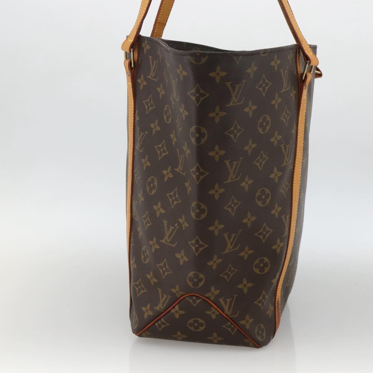 LOUIS VUITTON Monogram Sac Shopping Tote Bag M51108 LV Auth BAZ852