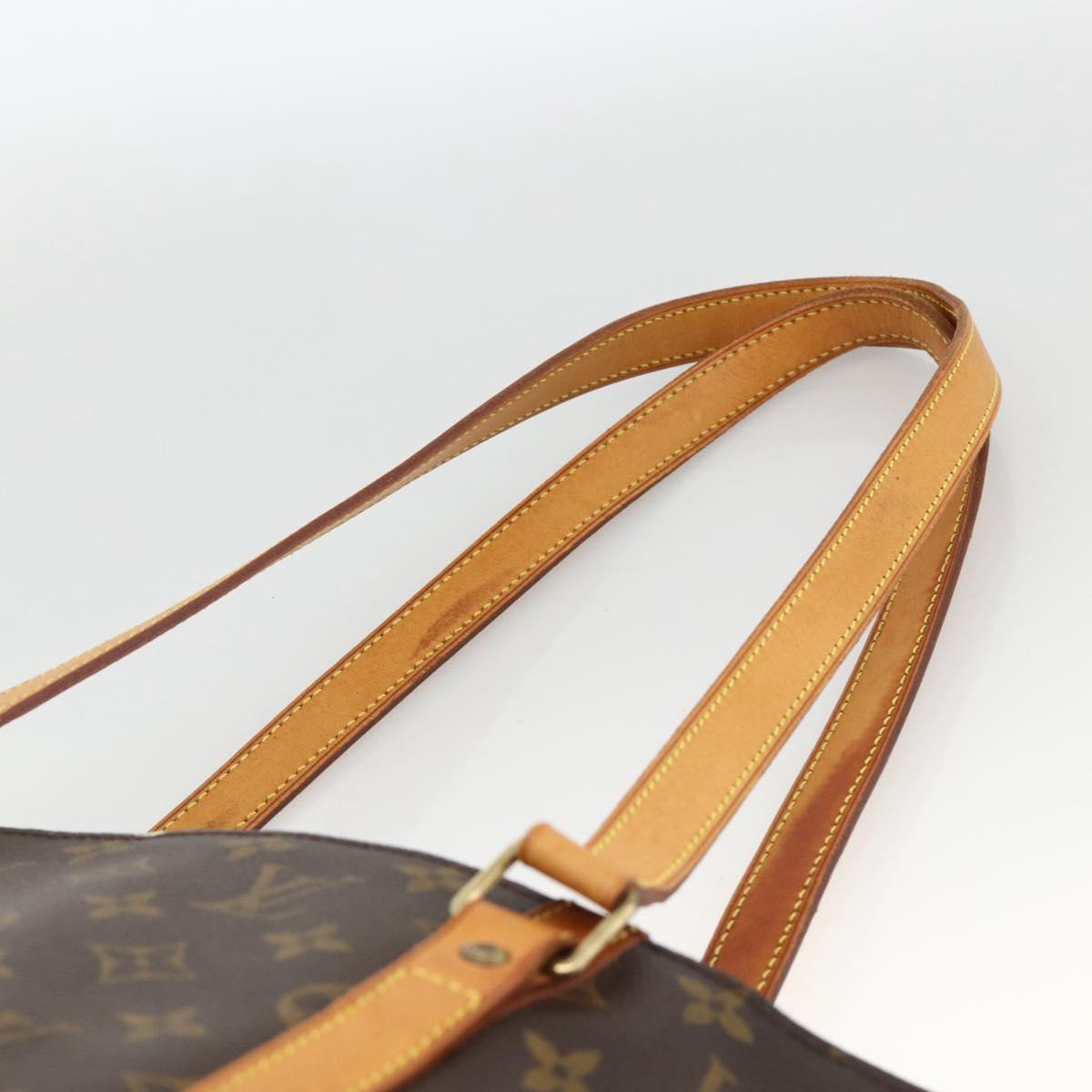 LOUIS VUITTON Monogram Sac Shopping Tote Bag M51108 LV Auth BAZ852