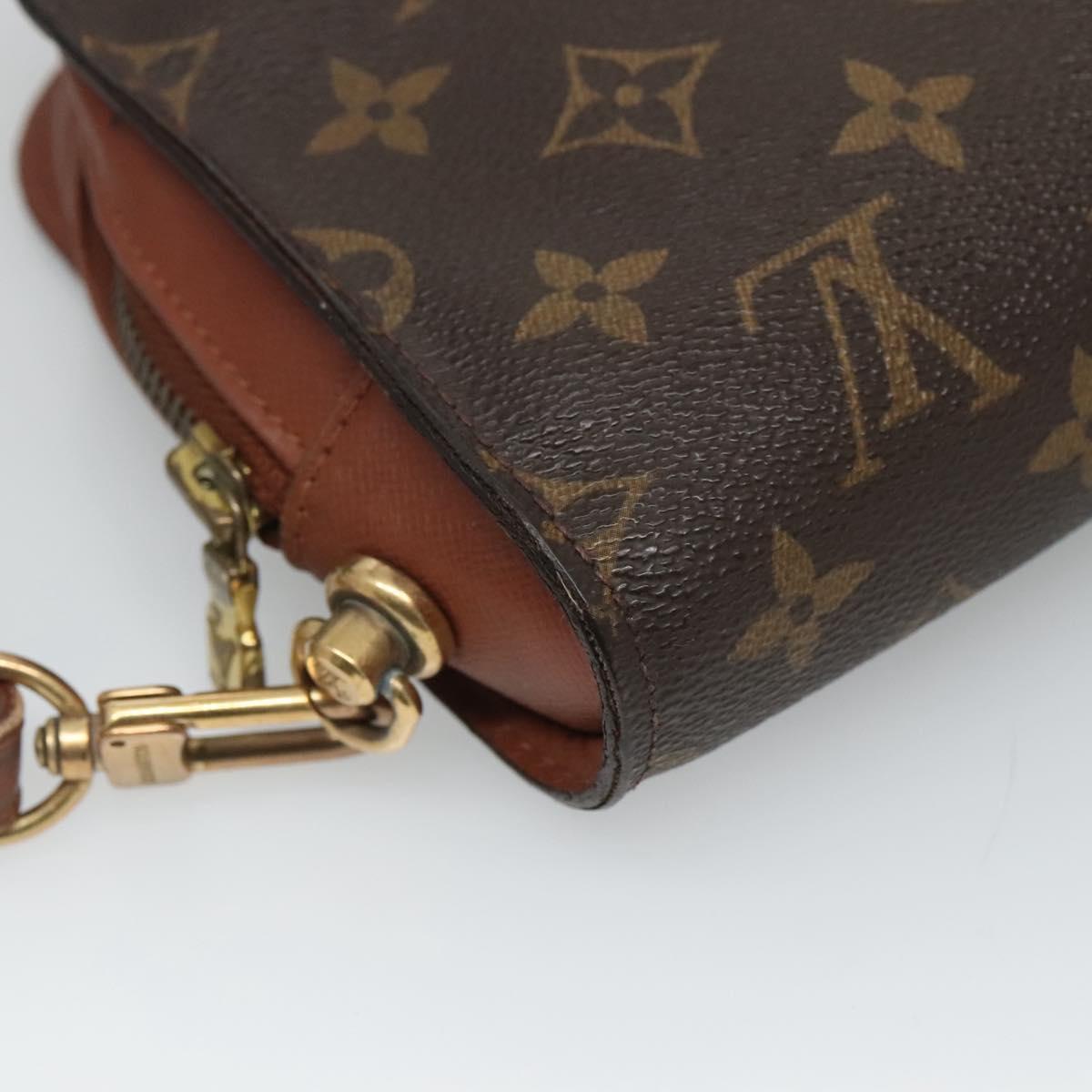 LOUIS VUITTON Monogram Orsay Clutch Bag M51790 LV Auth BD026