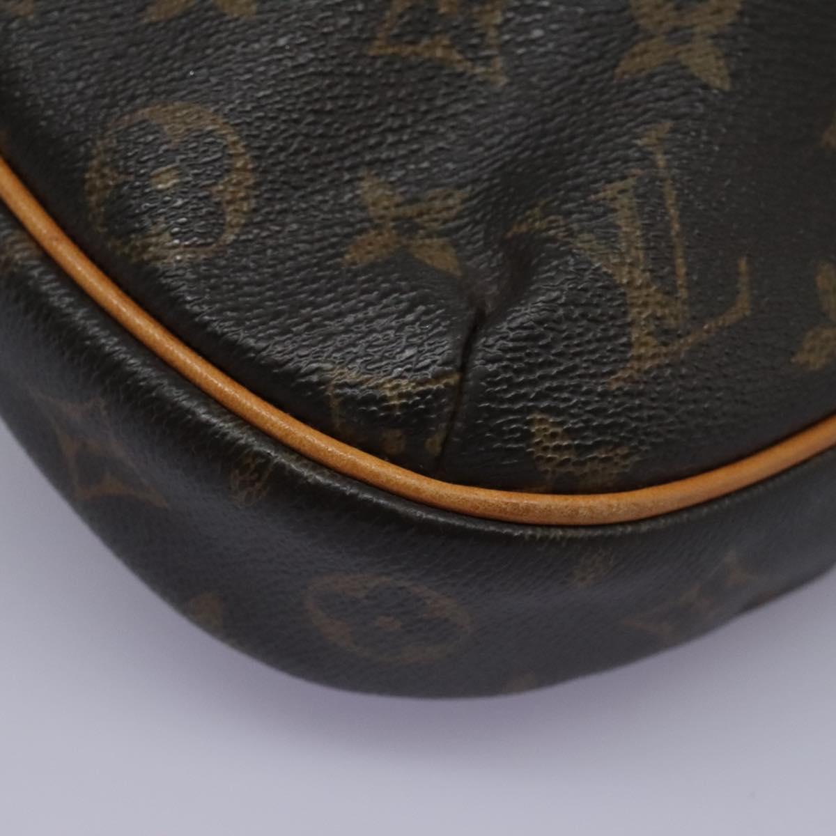 LOUIS VUITTON Monogram Odeon PM Shoulder Bag M56390 LV Auth BD077