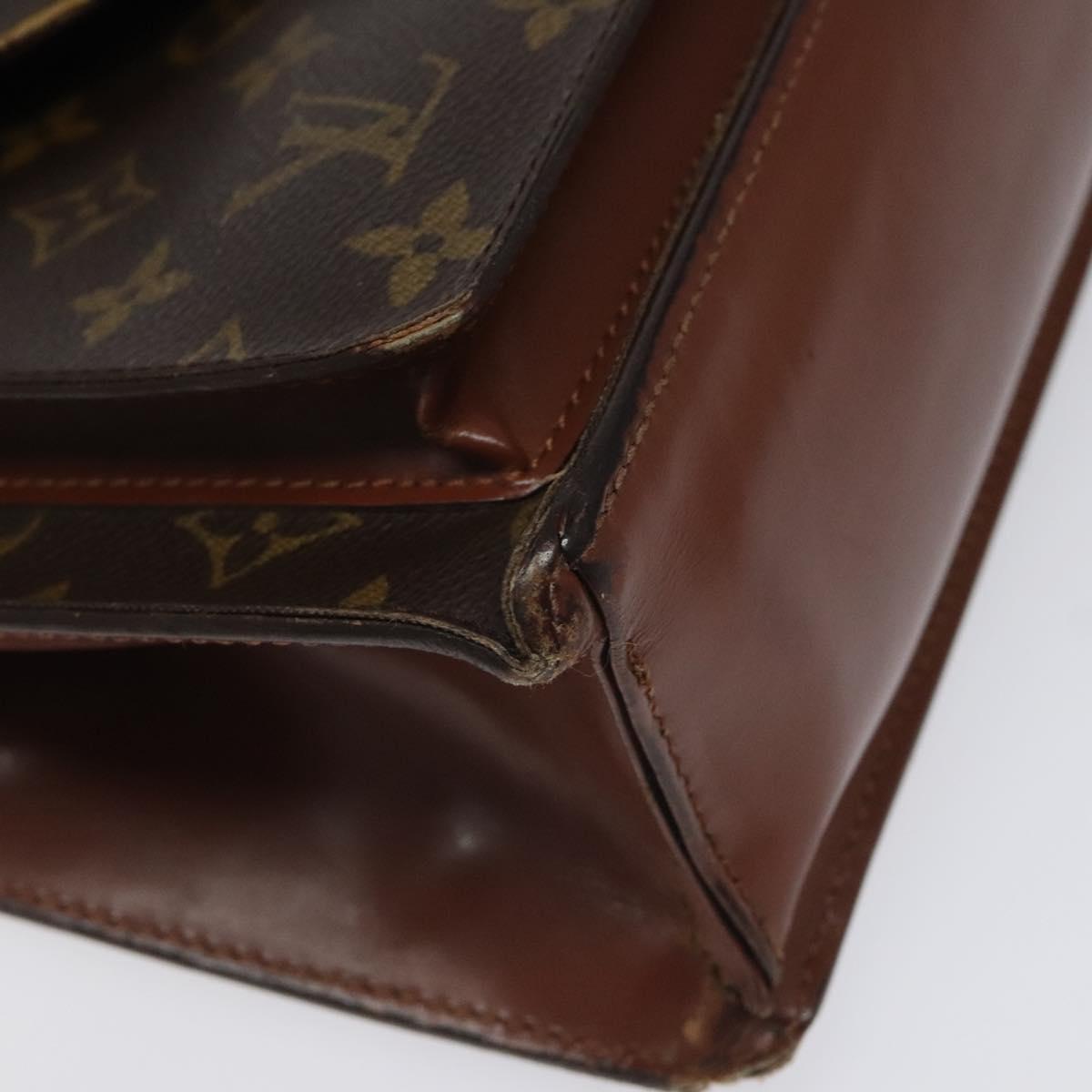 LOUIS VUITTON Monogram Monceau 28 Hand Bag M51185 LV Auth BD080