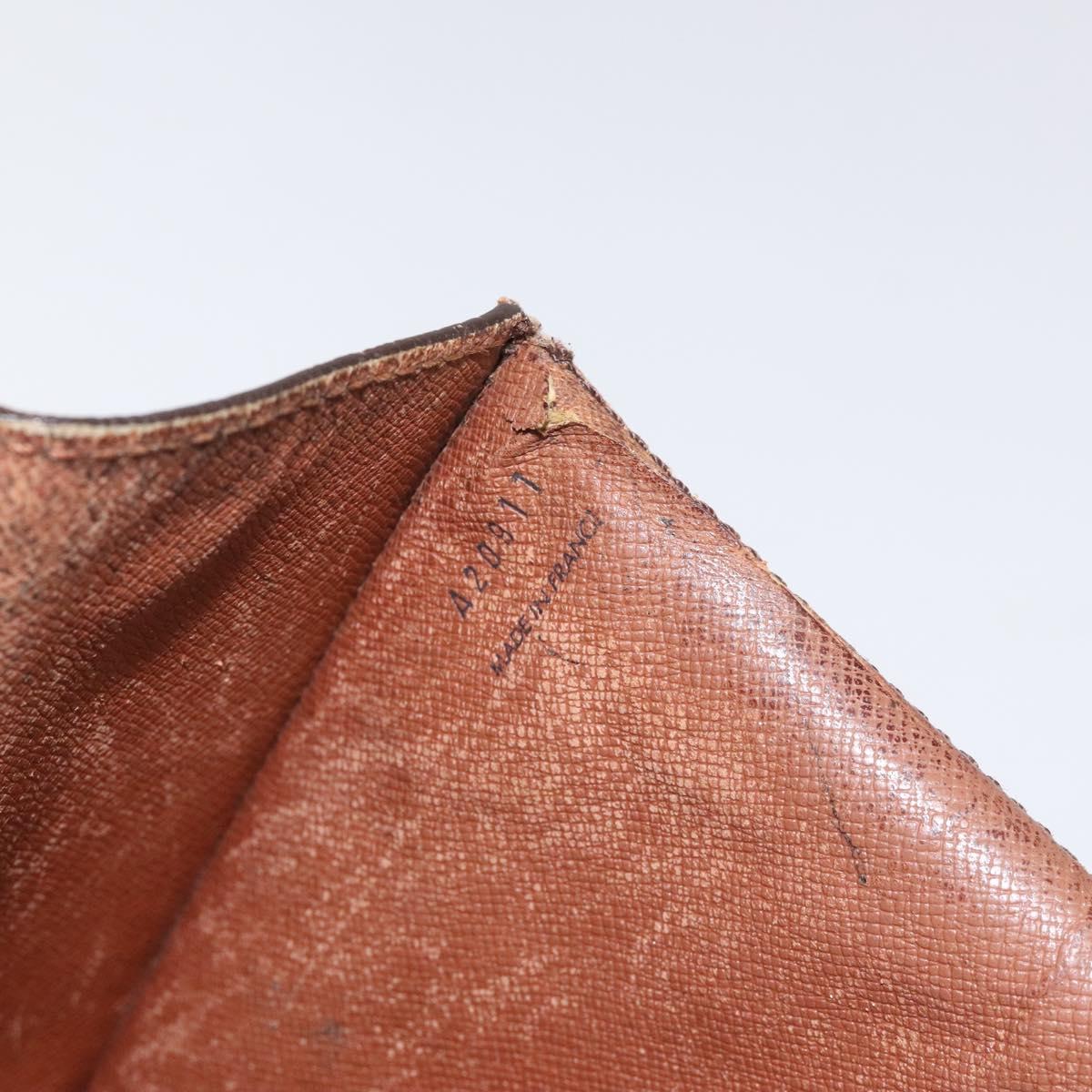LOUIS VUITTON Monogram Monceau 28 Hand Bag M51185 LV Auth BD080