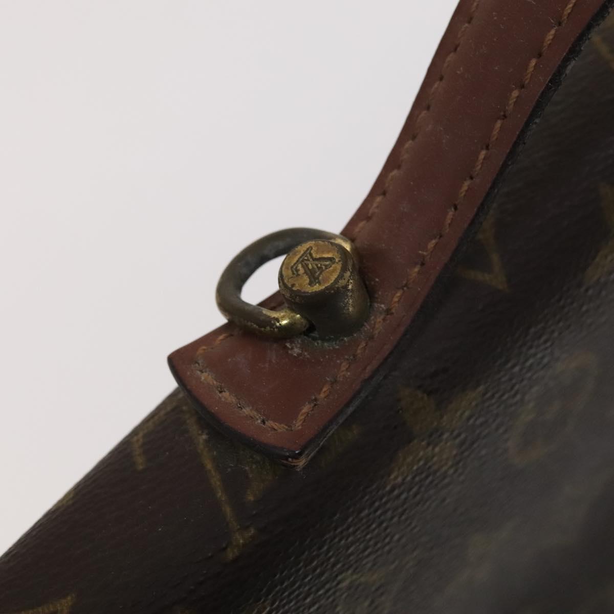 LOUIS VUITTON Monogram Porte Documents Bandouliere Bag M53338 Auth BD099