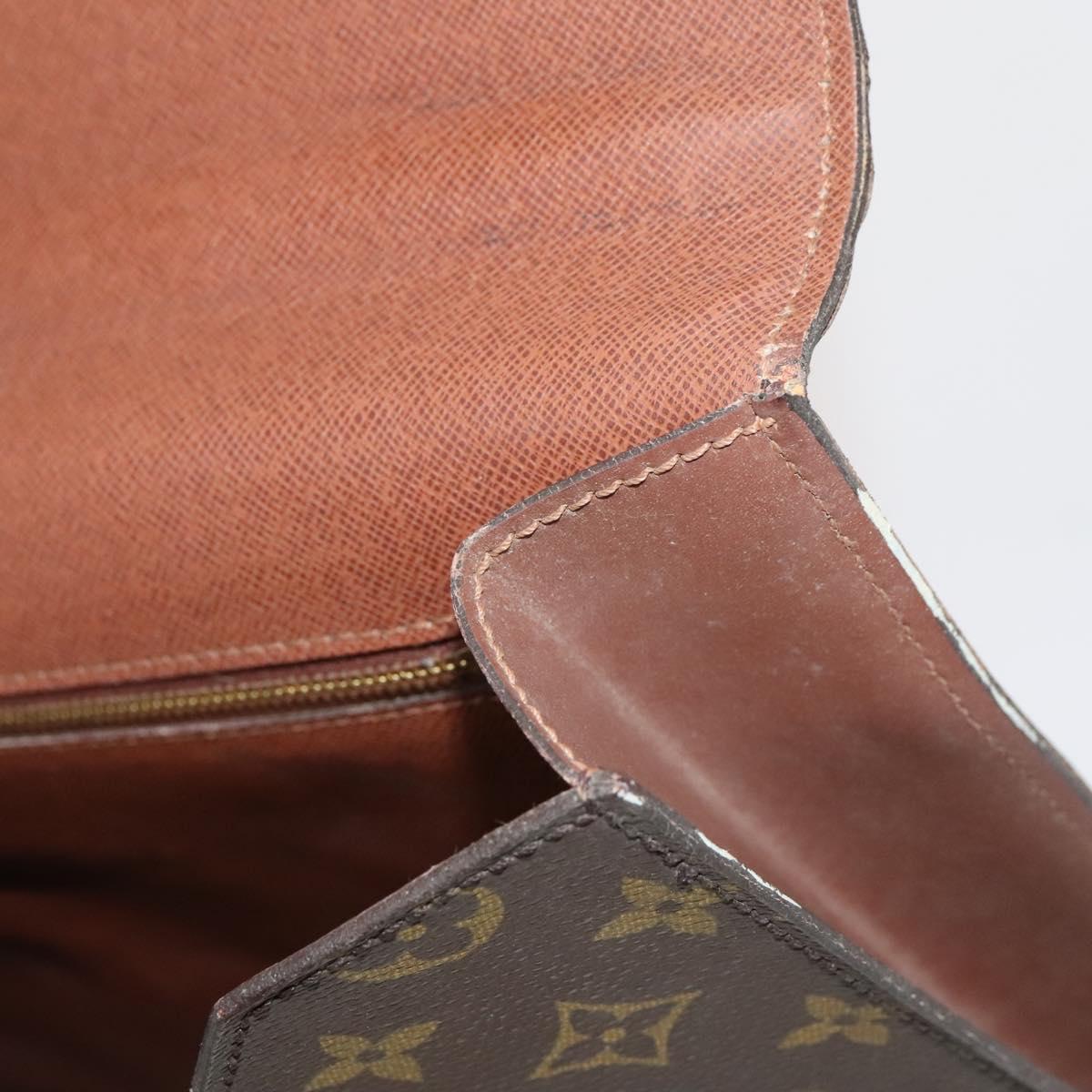 LOUIS VUITTON Monogram Porte Documents Bandouliere Bag M53338 Auth BD099