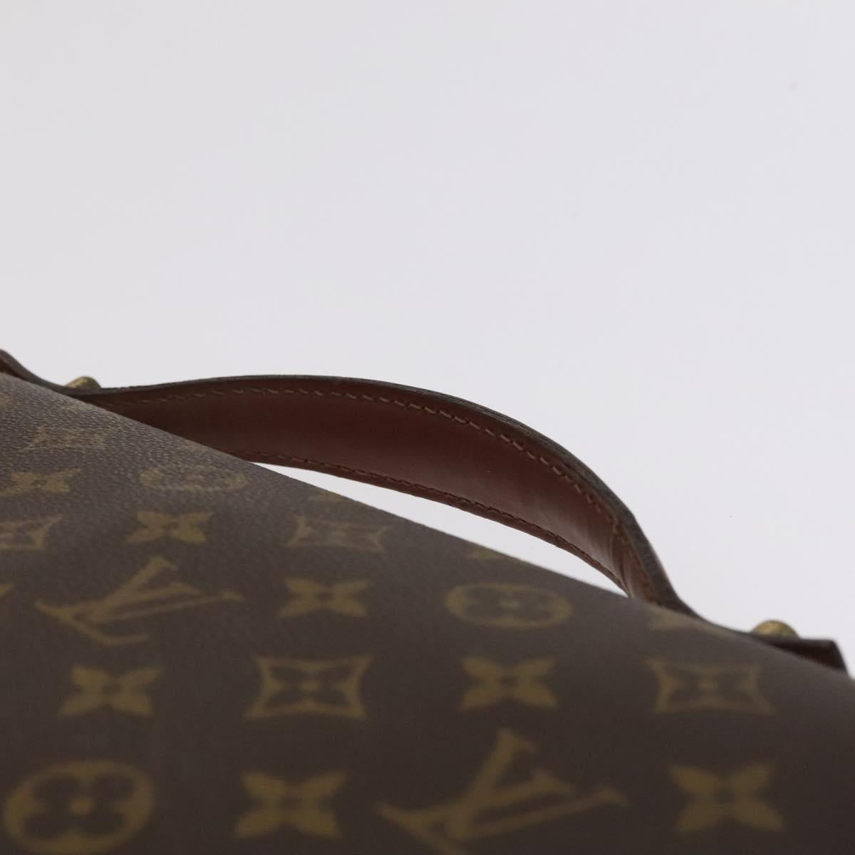 LOUIS VUITTON Monogram Porte Documents Bandouliere Bag M53338 Auth BD099