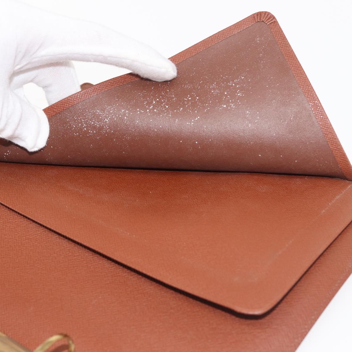 LOUIS VUITTON Monogram Agenda GM Day Planner Cover R20006 LV Auth BD1000